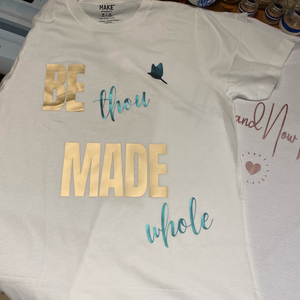 “Be Thou Made Whole Soft Tees - Picture 3 of 14